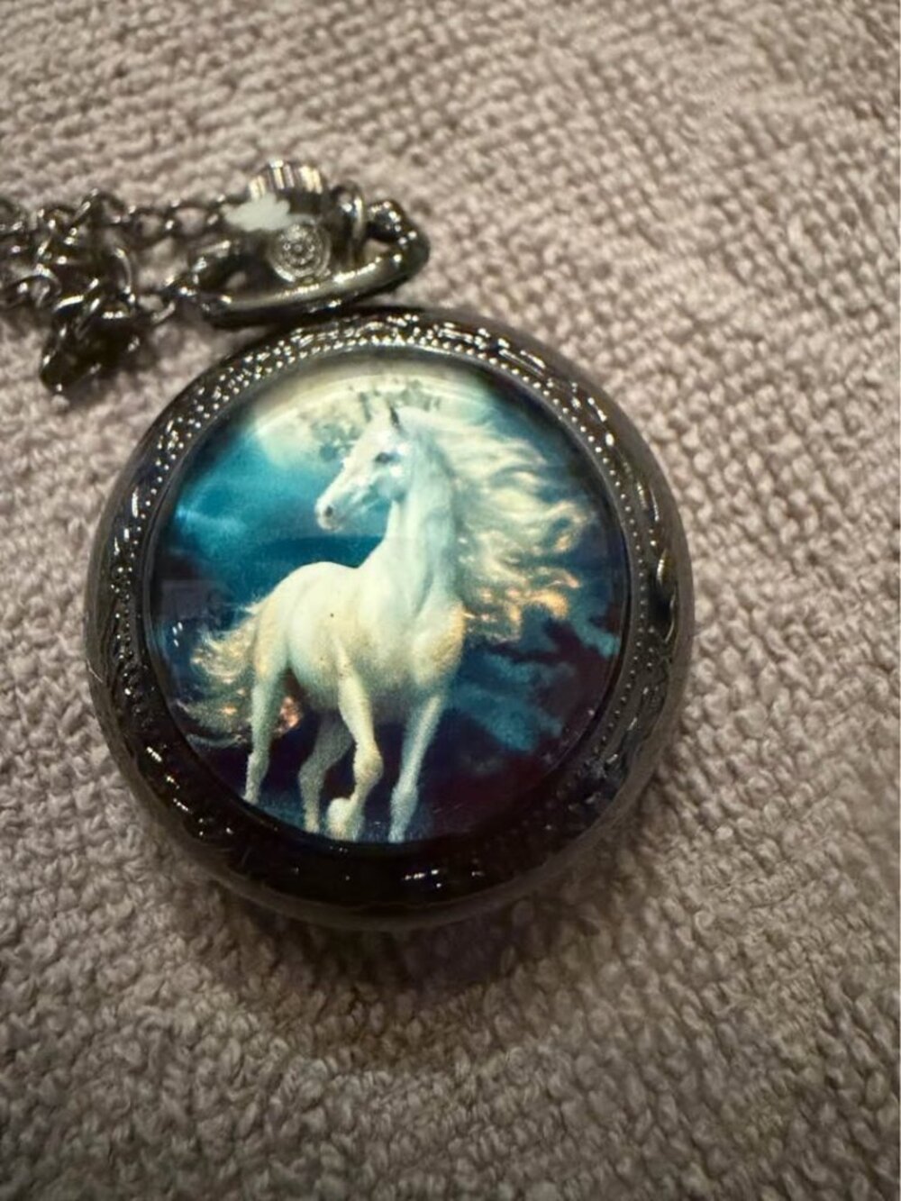 White Horse Pocket Watch